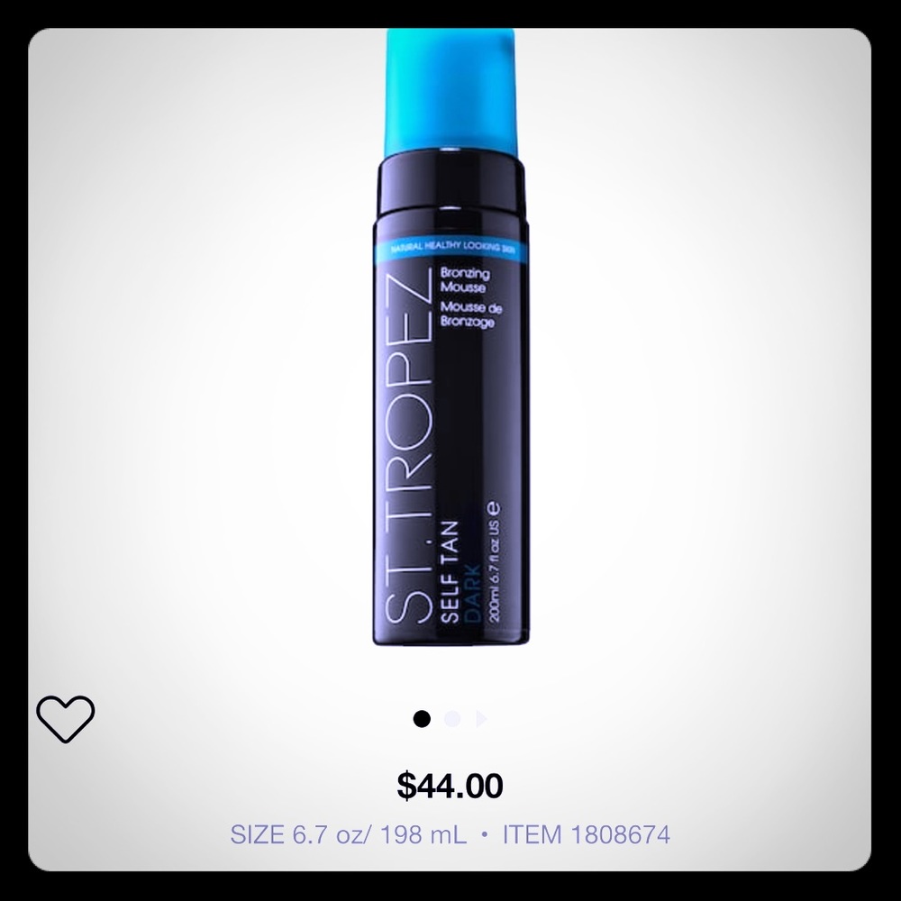 St. Tropes Dark Self Bonzing Mousse